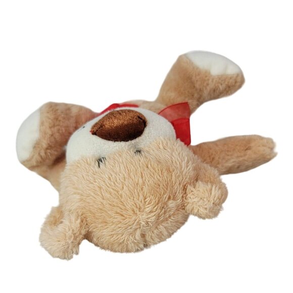 2/$15 Valentine's Day Hug Me Classic Bear Plush Brown 7" Embroider Heart Smiling - Picture 8 of 10
